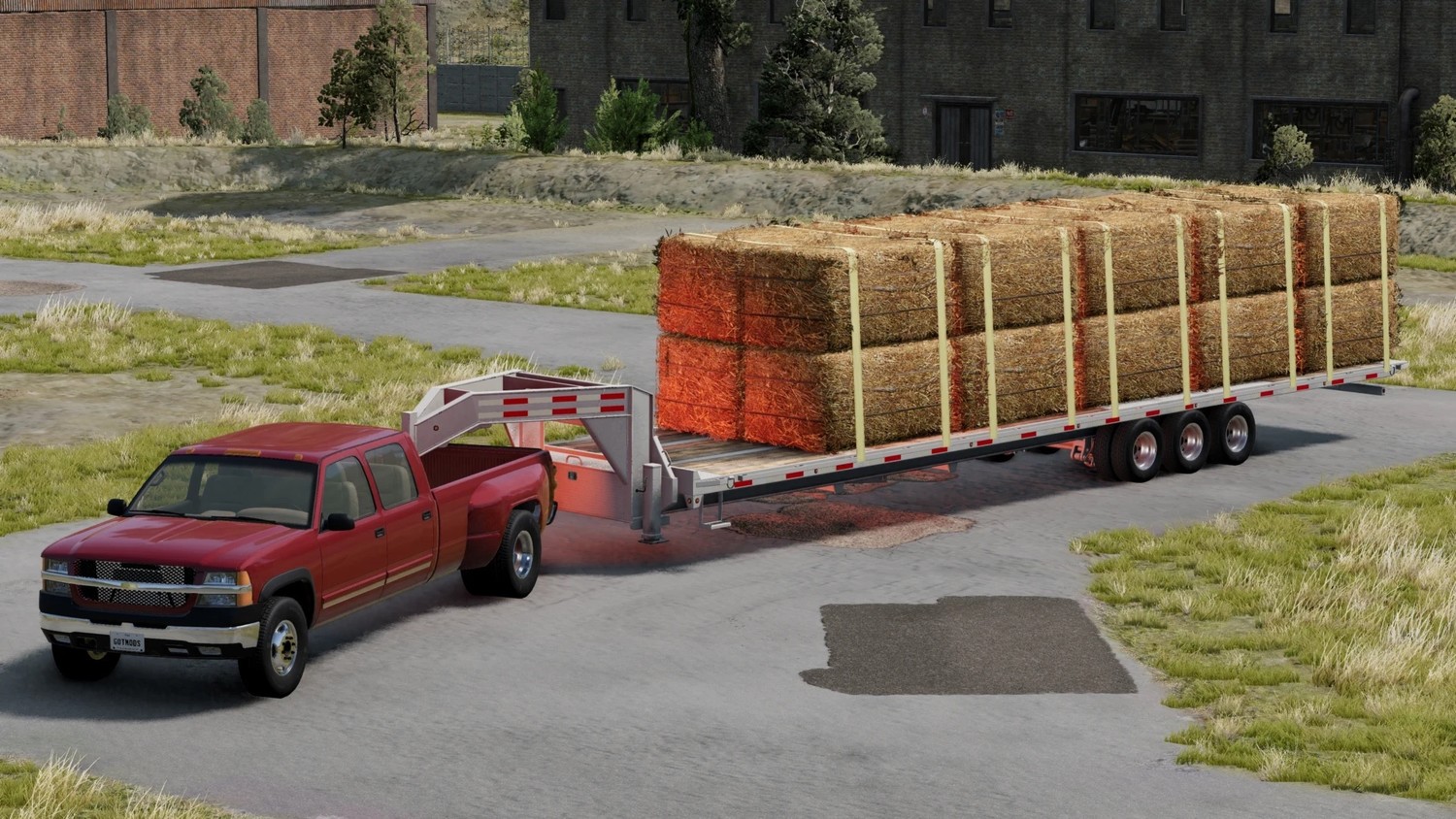 МОД FP Landtravel Trailer v1.0 (0.35.x) ДЛЯ BEAMNG.DRIVE