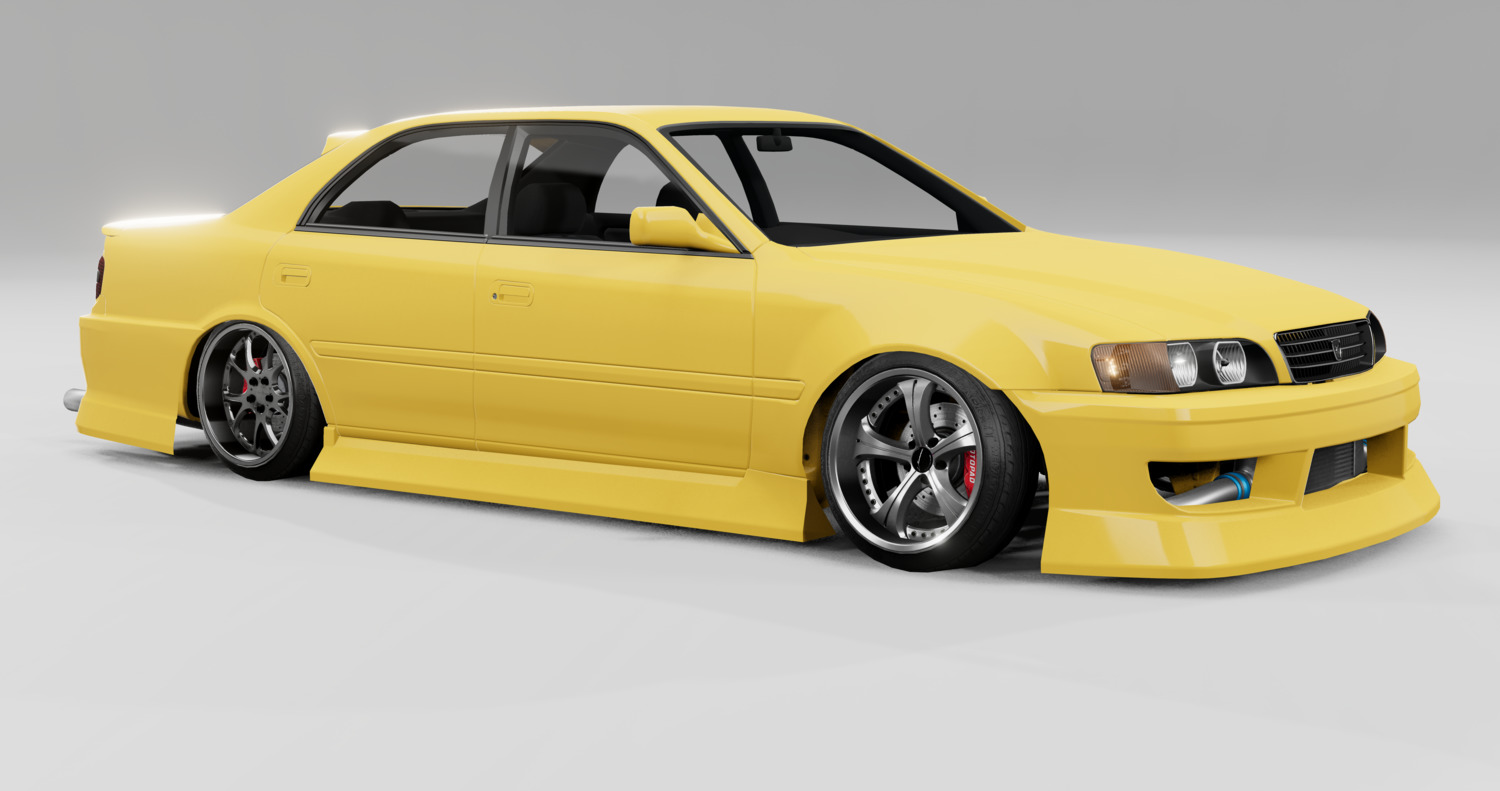МОД Toyota Chaser Pure JDM v1.0 (0.35.x) ДЛЯ BEAMNG.DRIVE