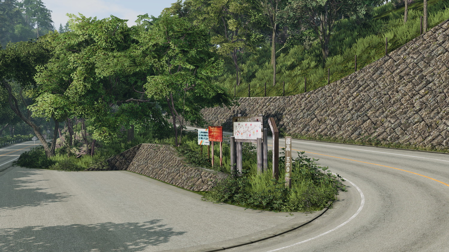 МОД Карта Momiji Line (Touge) v1.0 (0.35.x) ДЛЯ BEAMNG.DRIVE