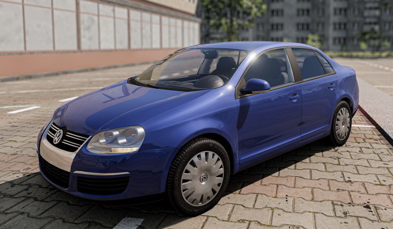 МОД Volkswagen jetta (A5) (0.35.x) ДЛЯ BEAMNG.DRIVE