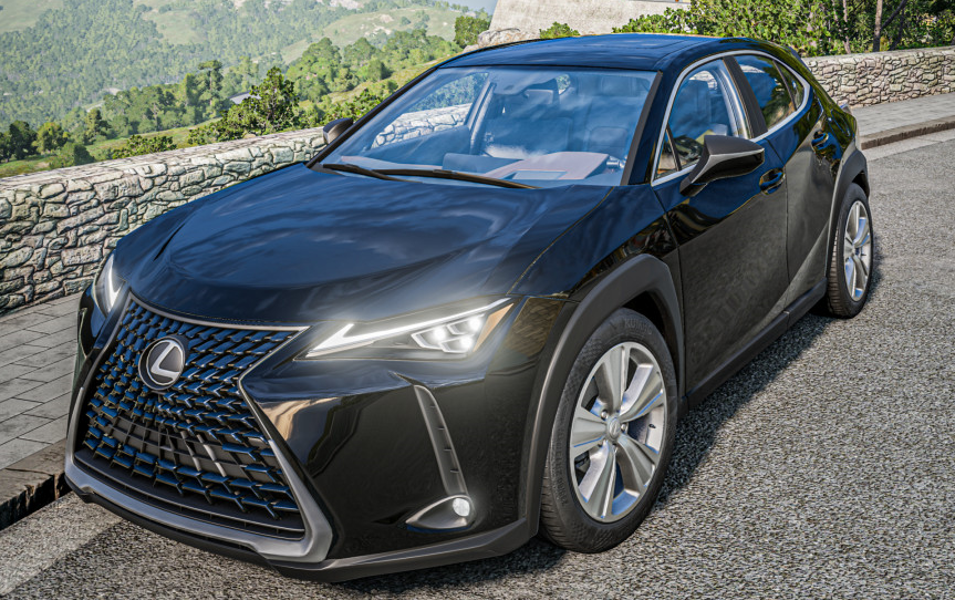МОД Lexus UX 200 v1.0 (0.35.x) ДЛЯ BEAMNG.DRIVE