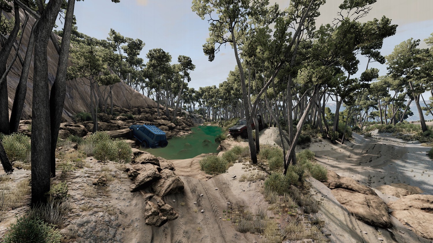 МОД Карта 4x4 Grounds v1.8 (0.35.x) ДЛЯ BEAMNG.DRIVE