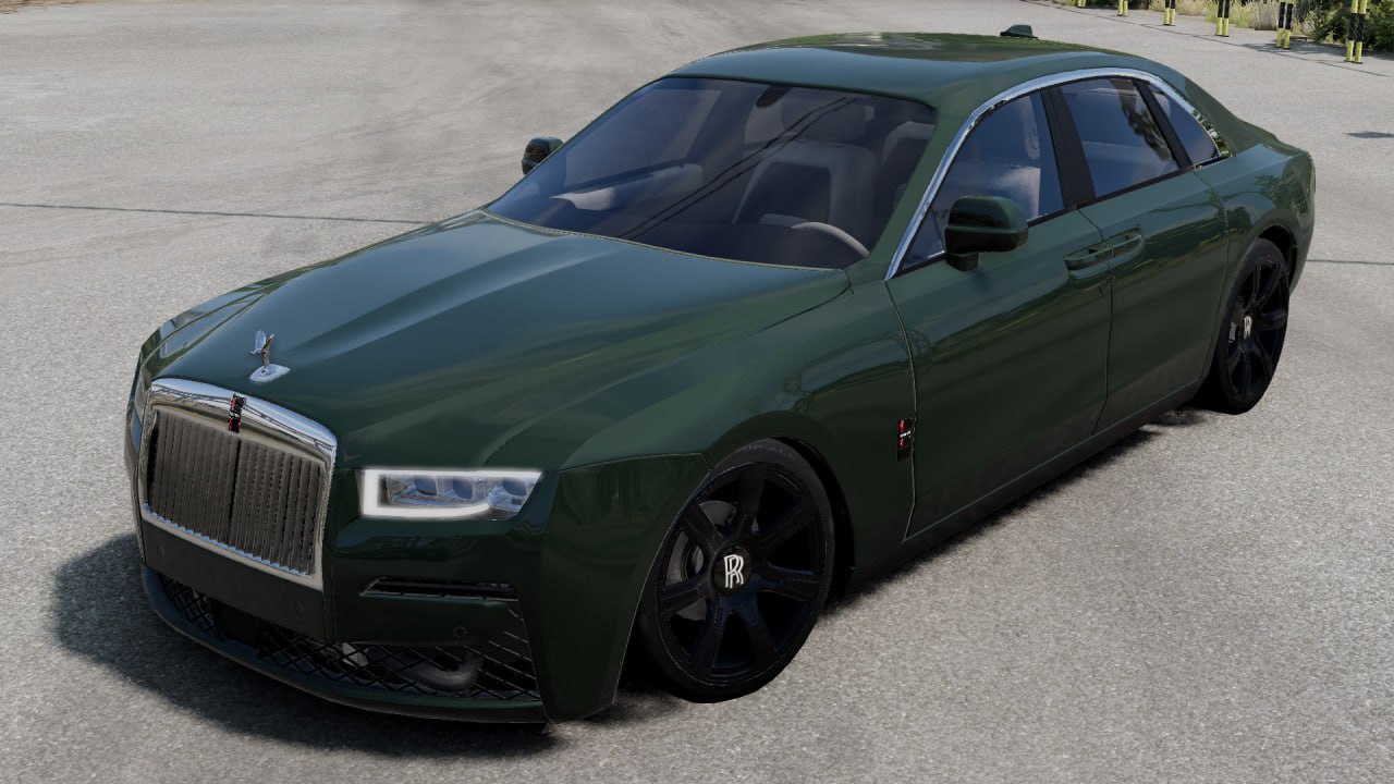 МОД Rolls Royce Ghost v1.1 (0.35.x) ДЛЯ BEAMNG.DRIVE