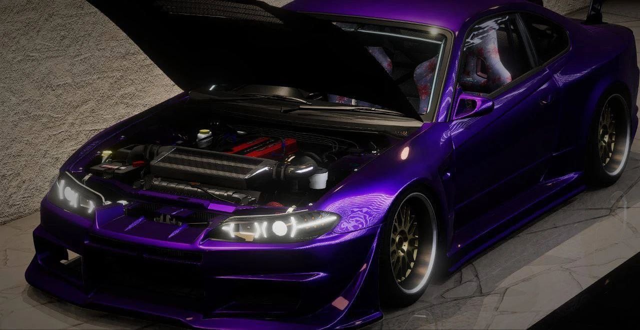 МОД Nissan Silvia S15 (0.35.x) ДЛЯ BEAMNG.DRIVE