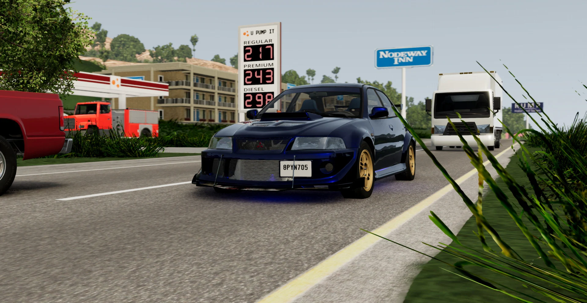 МОД Mitsubishi Evolution VI GSR v1.0 (0.35.x) ДЛЯ BEAMNG.DRIVE