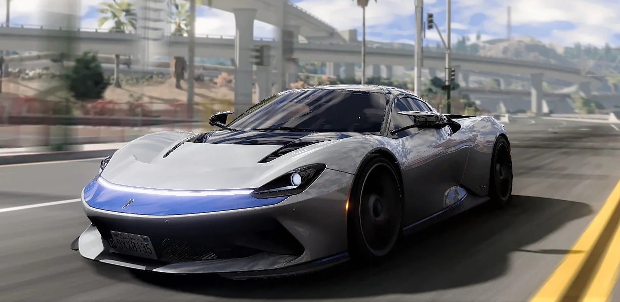 МОД Pininfarina Battista 2020 v1.0 (0.35.x) ДЛЯ BEAMNG.DRIVE