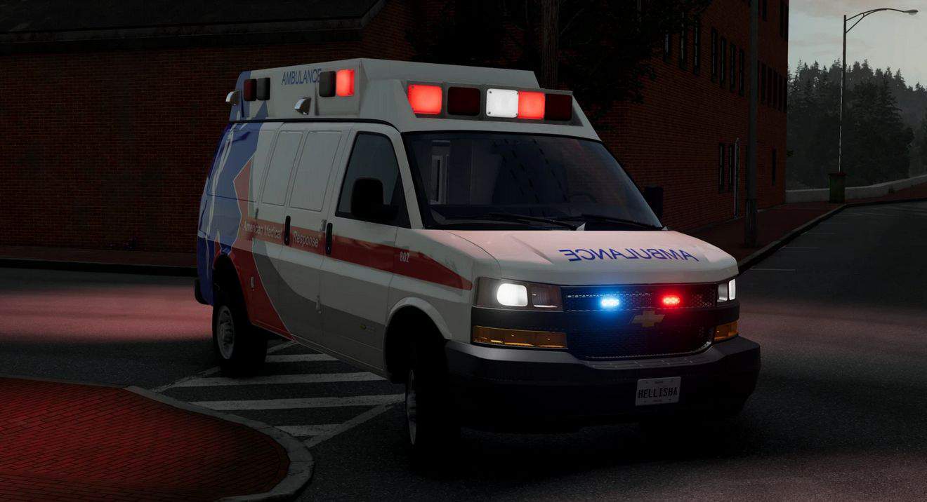 МОД Chevrolet Express 2006-2023 v1.1 (0.35.x) ДЛЯ BEAMNG.DRIVE