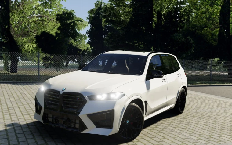 МОД BMW X5M (F95) Facelift v1.0 (0.35.x) ДЛЯ BEAMNG.DRIVE