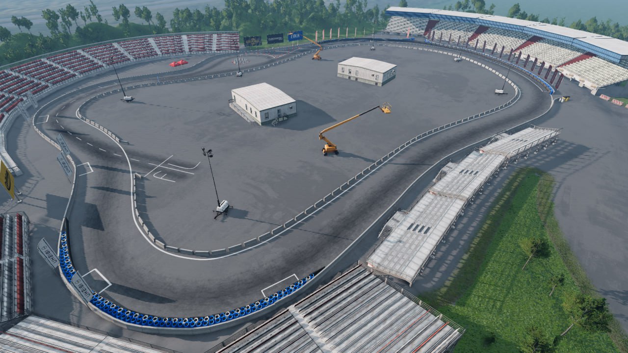 МОД Карта Drift Compound (TLDC) v1.0 (0.35.x) ДЛЯ BEAMNG.DRIVE
