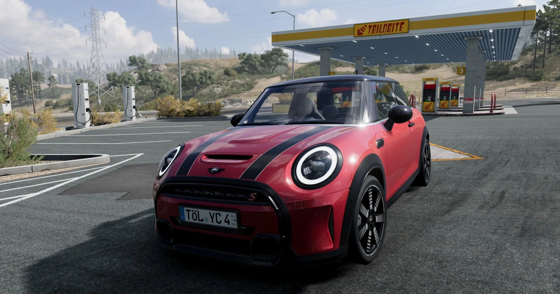 МОД Mini Hatch (F56) 2018-2024 v1.0 (0.35.x) ДЛЯ BEAMNG.DRIVE