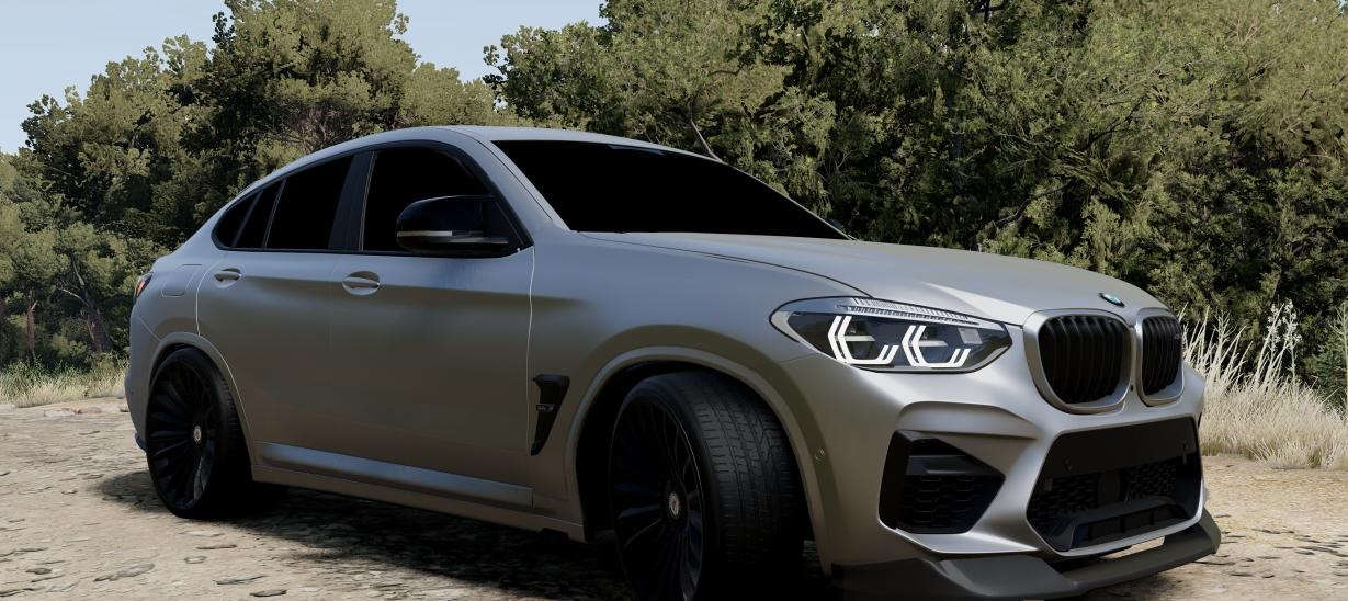 МОД BMW X4M (F98) v4.44 (0.35.x) ДЛЯ BEAMNG.DRIVE