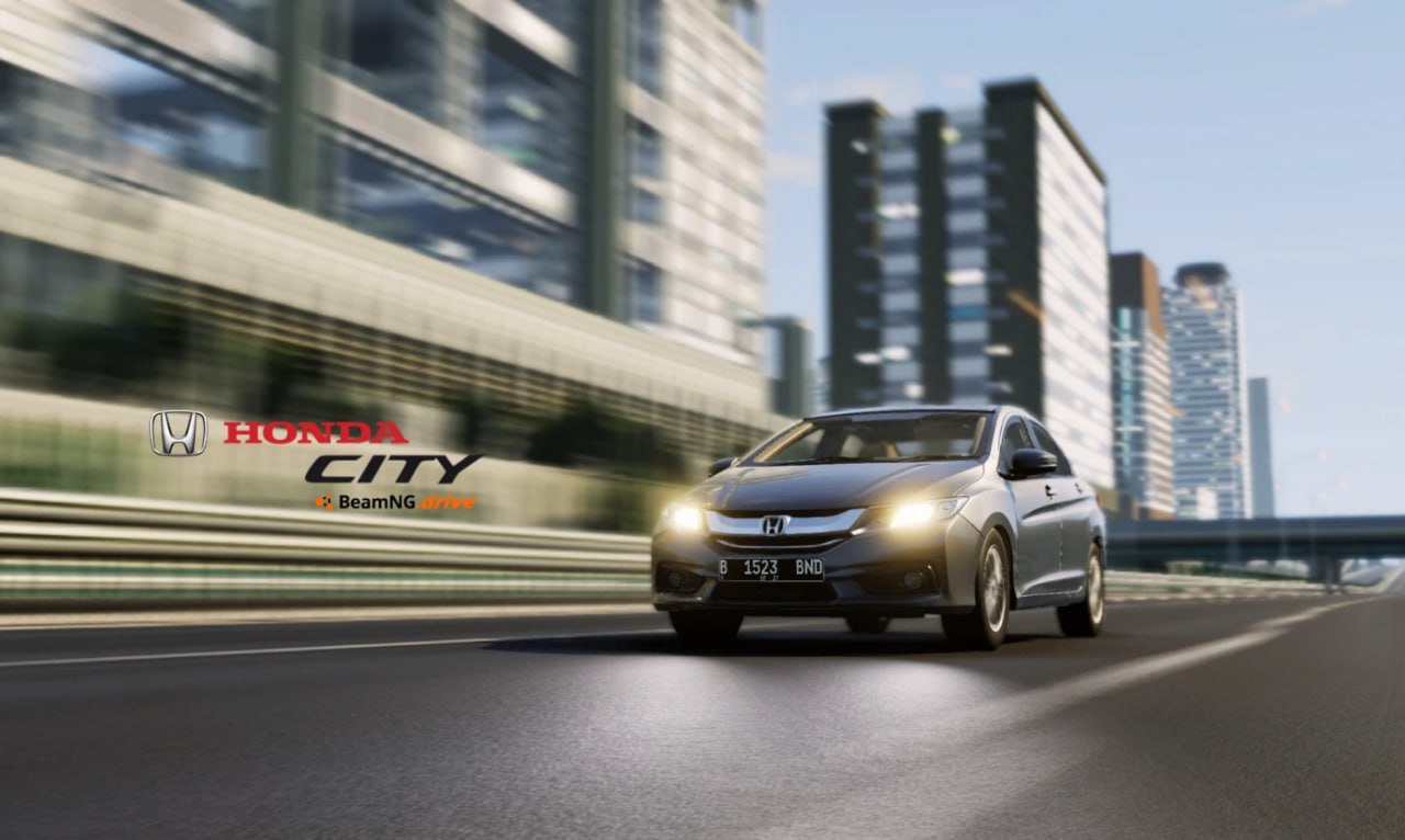 Мод Honda City MK6 v2.7 (0.35.x) ДЛЯ BEAMNG.DRIVE