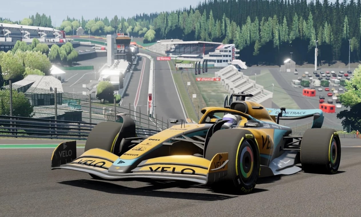 Мод Formula 1 2022 v2.1 (0.35.x) ДЛЯ BEAMNG.DRIVE