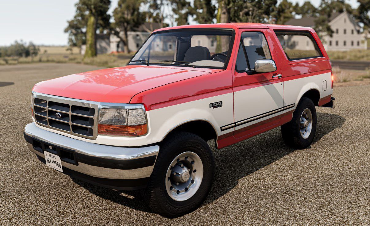 МОД Ford Bronco (0.35.x) ДЛЯ BEAMNG.DRIVE
