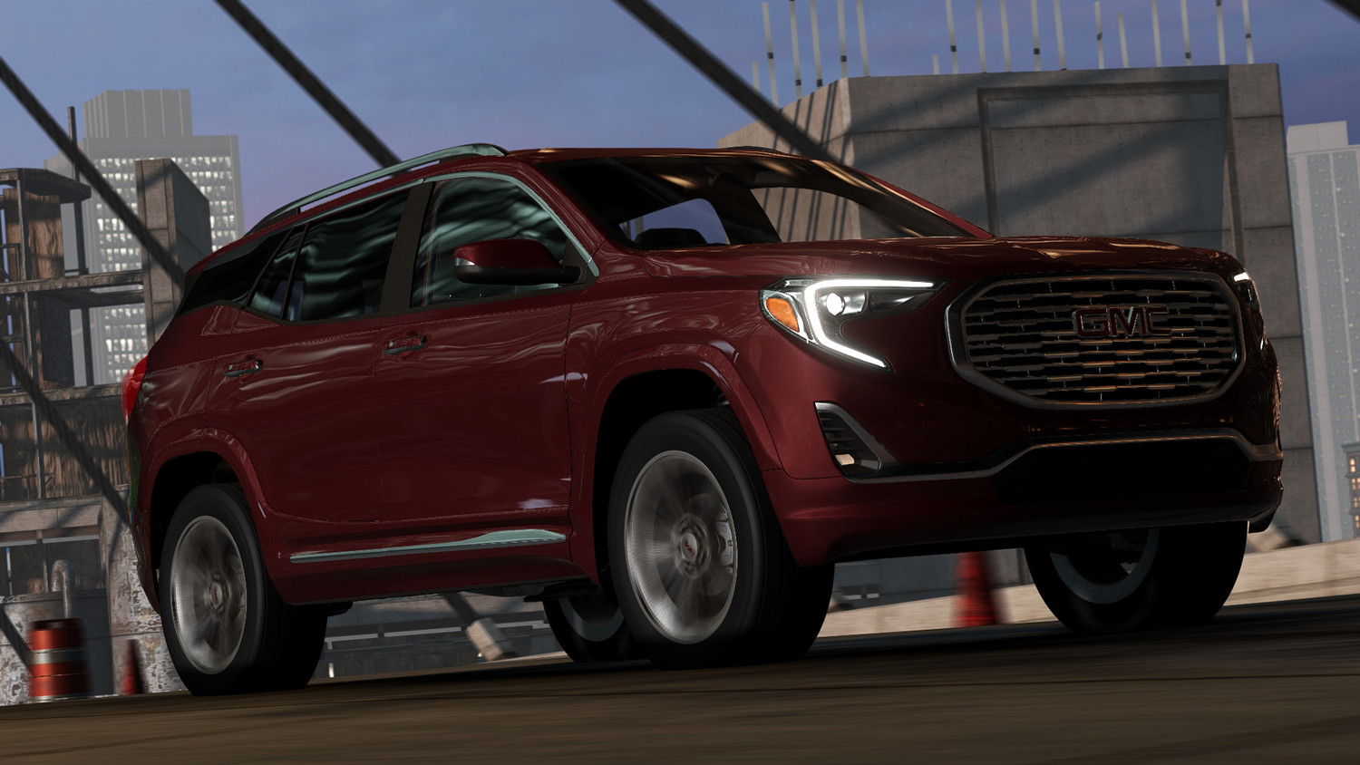 Мод 2021 GMC Terrain v1.0 (0.35.x) ДЛЯ BEAMNG.DRIVE