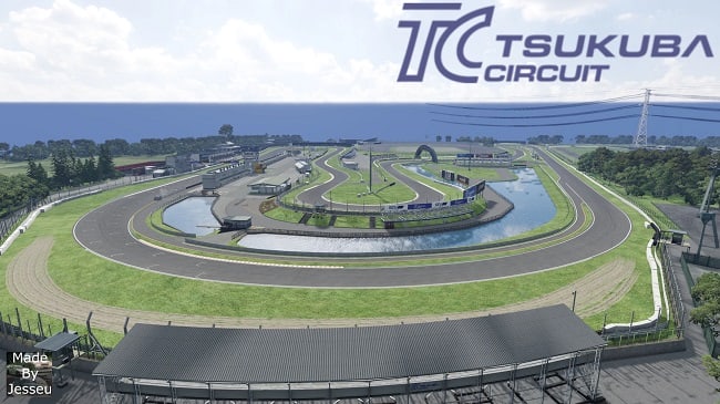 Мод Карта Tsukuba Circuit v2.0 (0.35.x) ДЛЯ BEAMNG.DRIVE