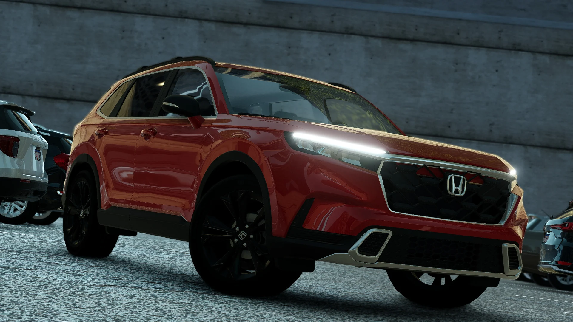 Мод Honda CRV 2024-2025 v2.0 Remaster (0.35.x) ДЛЯ BEAMNG.DRIVE