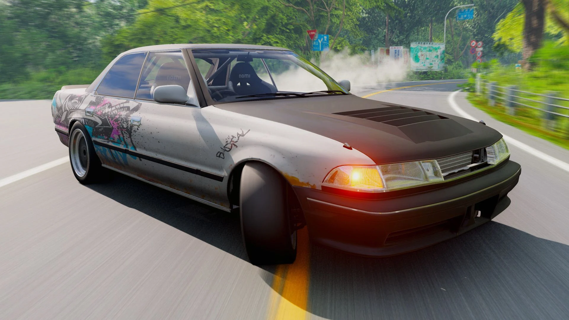 Мод Toyota Mark 2 1981 v1.0 (0.35.x) ДЛЯ BEAMNG.DRIVE