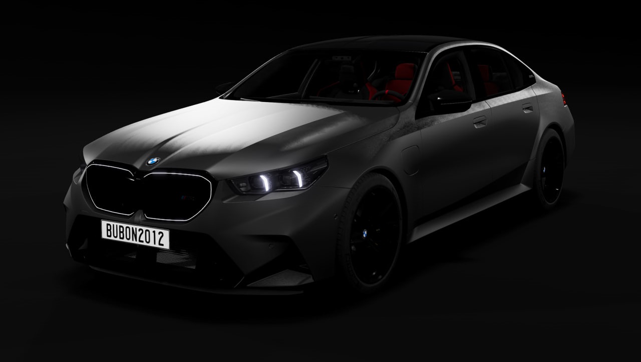 Мод BMW M5 G90 V1.01 (0.35.x) ДЛЯ BEAMNG.DRIVE