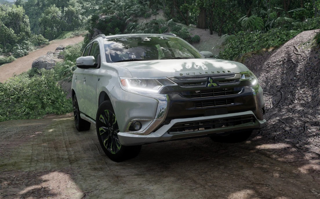 Мод Mitsubishi Outlander 2014-2021 v1.0 (0.35.x) ДЛЯ BEAMNG.DRIVE