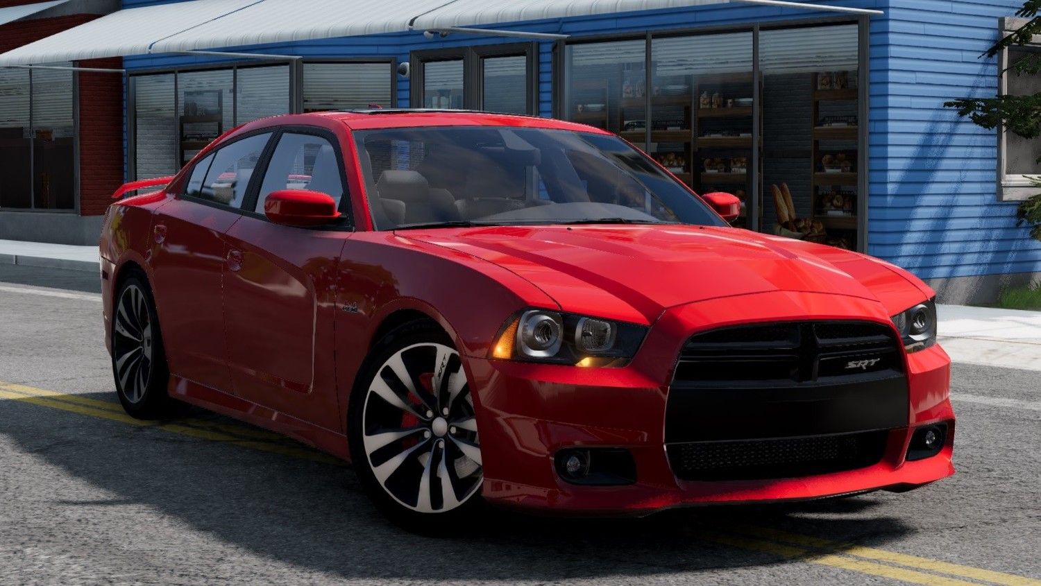 МОД Dodge Charger VII v1.1 (0.35.x) ДЛЯ BEAMNG.DRIVE