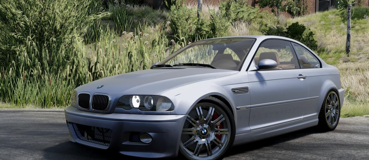 Мод BMW M3 (E46) v1.0 (0.35.x) ДЛЯ BEAMNG.DRIVE