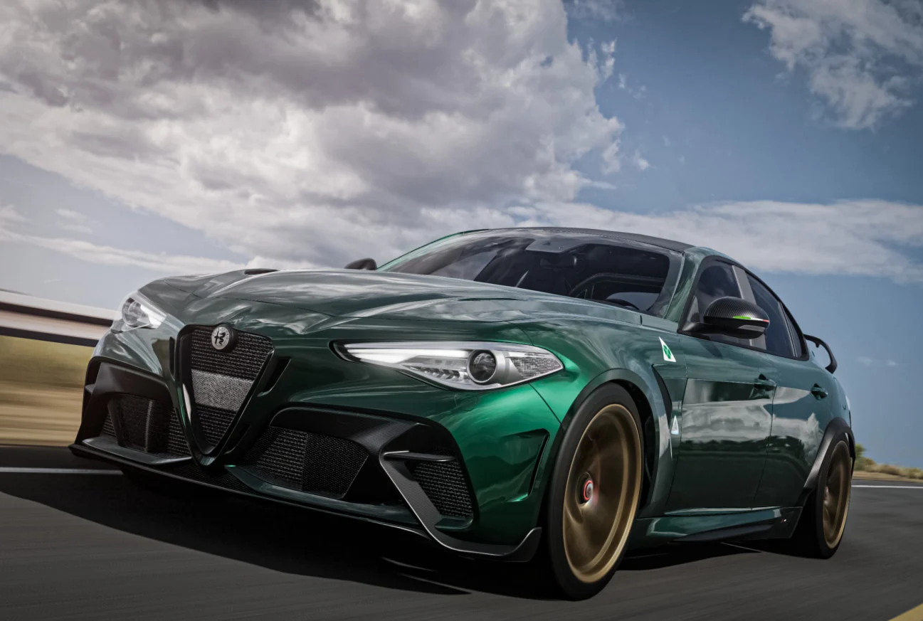 Мод Alfa Romeo Giulia v1.20 (0.35.x) ДЛЯ BEAMNG.DRIVE