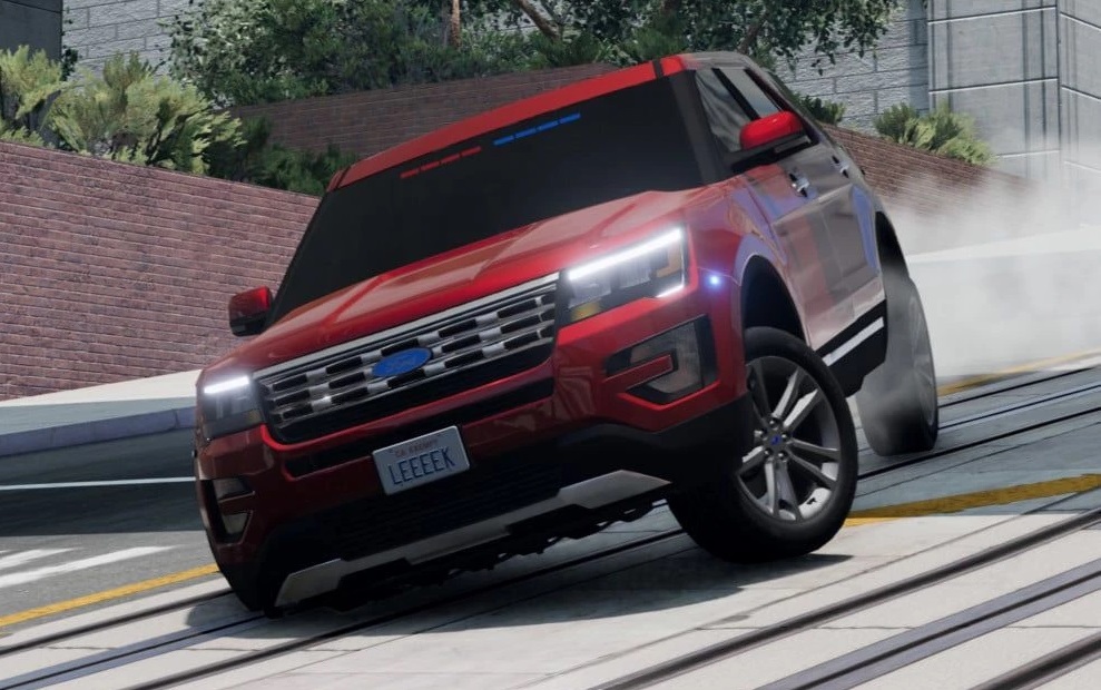 Мод Ford Explorer 2016 v1.4 Release (0.35.x) ДЛЯ BEAMNG.DRIVE