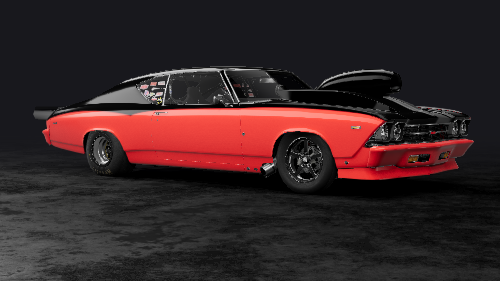 Мод Chevy Chevelle 1969 Drag v2.0 (0.33.x) ДЛЯ BEAMNG.DRIVE