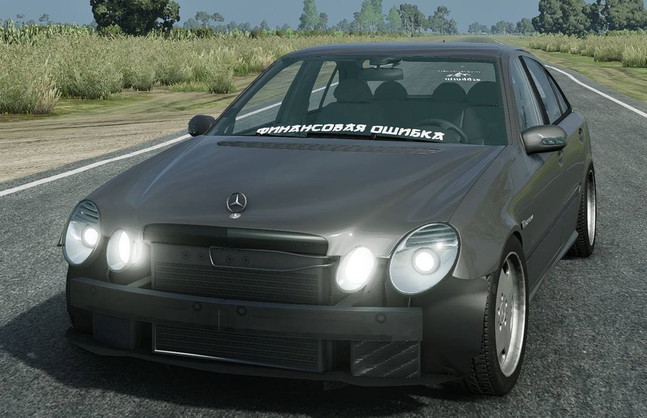 Мод Mercedes-Benz E-Class W211 v1.0 (0.35.x) ДЛЯ BEAMNG.DRIVE