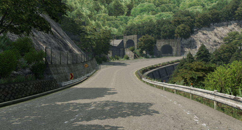 Мод Карта Usui Pass, Gunma Perfecture v1.0 (0.35.x) ДЛЯ BEAMNG.DRIVE