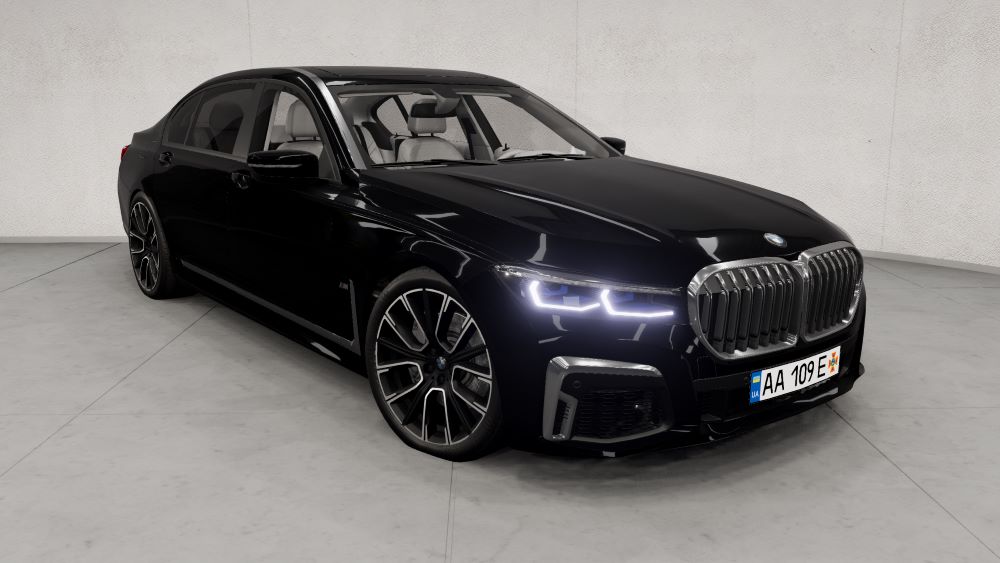 Мод BMW 7 series G12 v1.0 (0.35.x) ДЛЯ BEAMNG.DRIVE