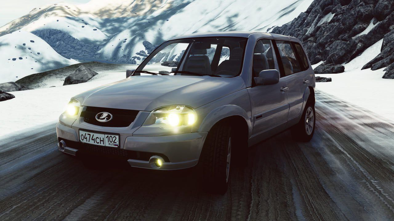 Мод Chevrolet Niva v1.0 (0.35.x) ДЛЯ BEAMNG.DRIVE