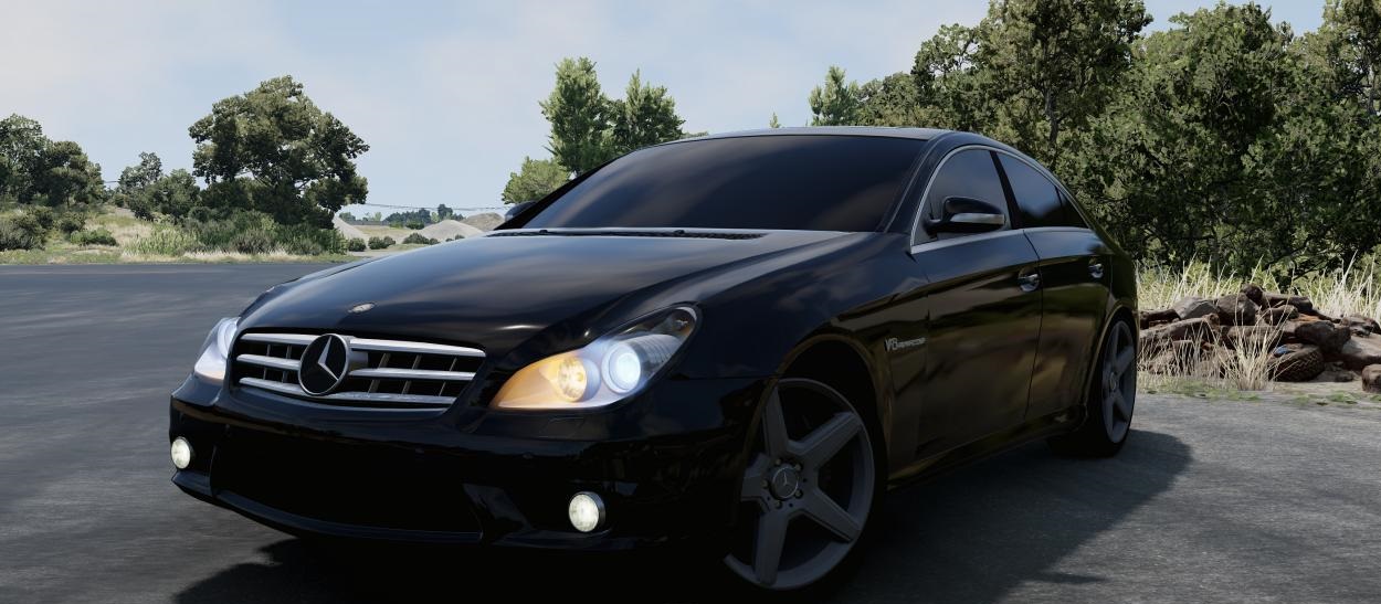 Мод Mercedes-Benz CLS (W219) v1.0 (0.35.x) ДЛЯ BEAMNG.DRIVE