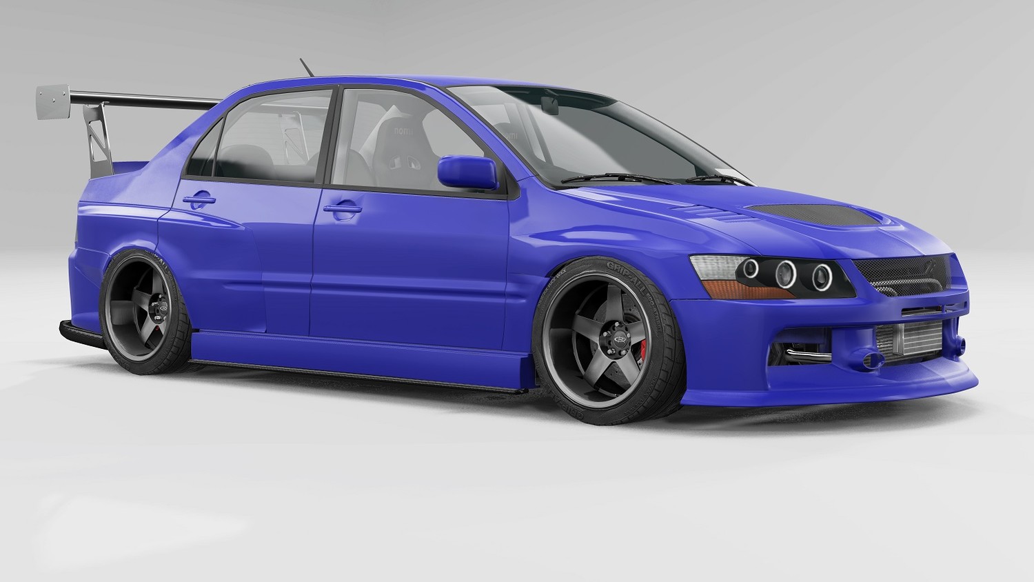Мод Mitsubishi Lancer Evolution IX v1.0 (0.35.x) ДЛЯ BEAMNG.DRIVE