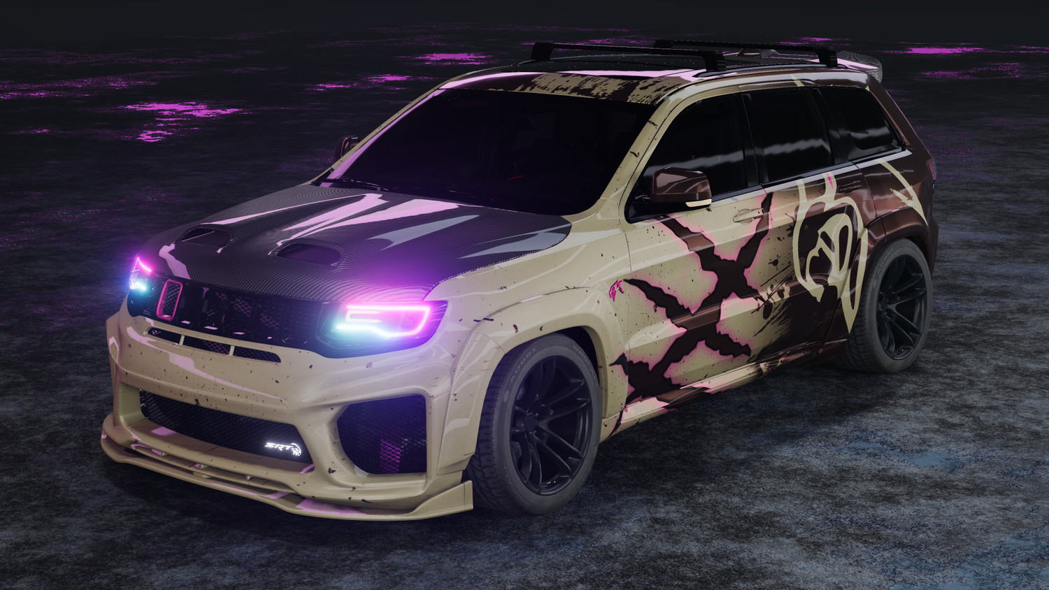 Мод Jeep Track Hawk pack (0.35.x) ДЛЯ BEAMNG.DRIVE