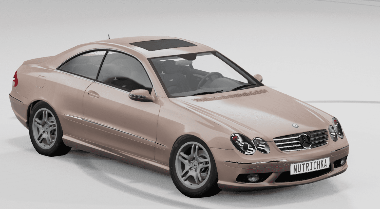 Мод Mercedes CLK 55 AMG v1.0 (0.35.x) ДЛЯ BEAMNG.DRIVE