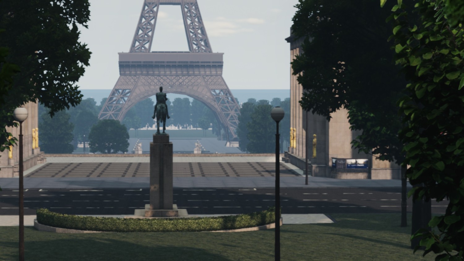 Мод Карта Downtown Paris, France v1.0 (0.35.x) ДЛЯ BEAMNG.DRIVE