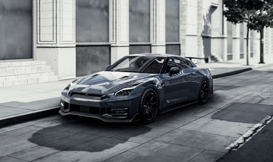 Мод Nissan GTR R35 v2.0 (0.35.x) ДЛЯ BEAMNG.DRIVE