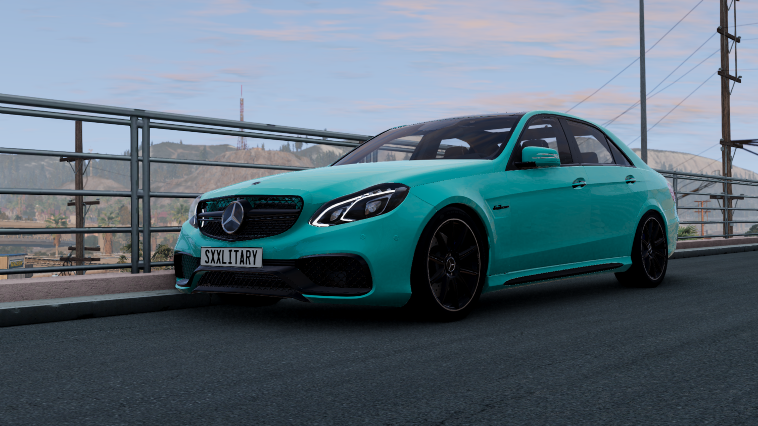 Мод Mercedes E63-Series W212, AMG v1.0 для BeamNG.Drive