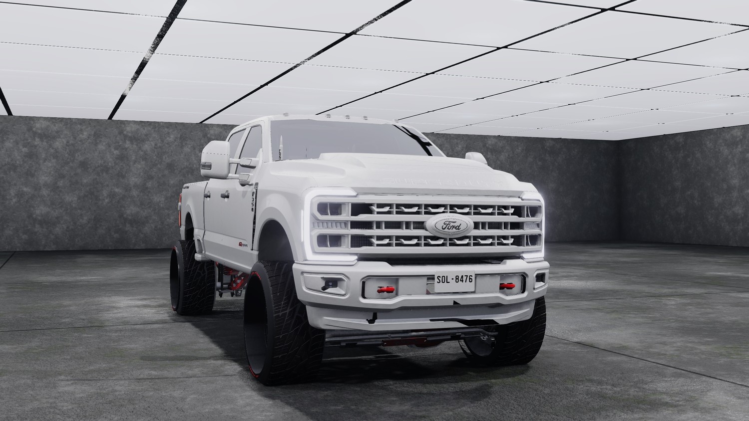 Мод Ford F-350 2024 v1.0 (0.35.x) ДЛЯ BEAMNG.DRIVE