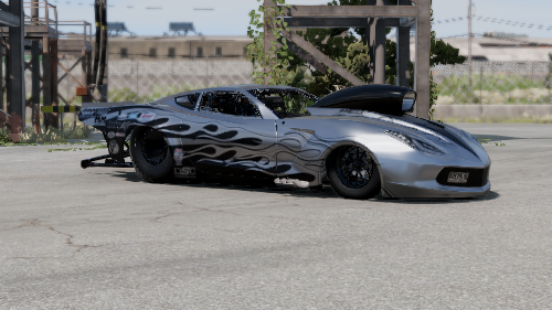 Мод Corvette C7 Nitrous Pro Mod v1.0 (0.35.x) ДЛЯ BEAMNG.DRIVE