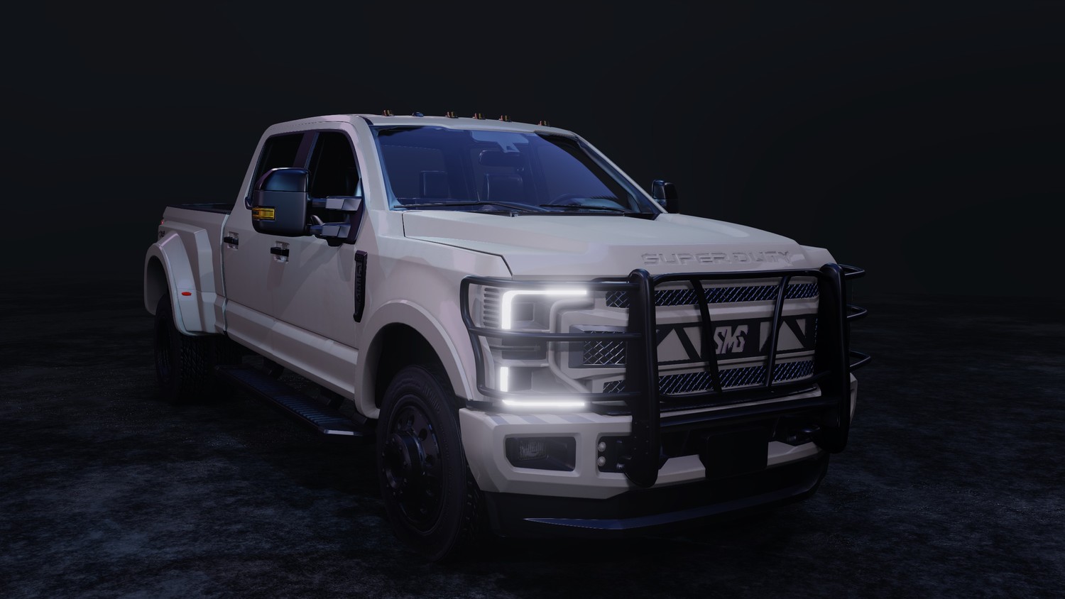 Мод Ford F-Series (2018-2025) v1.0 (0.35.x) ДЛЯ BEAMNG.DRIVE