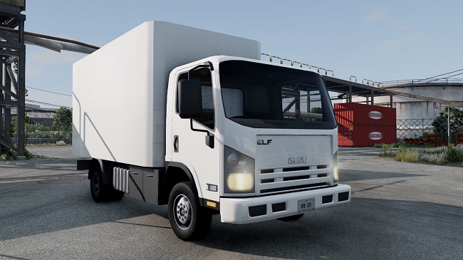 Мод Isuzu Elf v1.0 (0.35.x) ДЛЯ BEAMNG.DRIVE