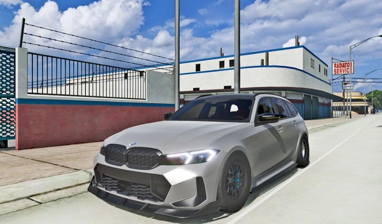 Мод BMW m340i Drag v1.0 (0.35.x) ДЛЯ BEAMNG.DRIVE