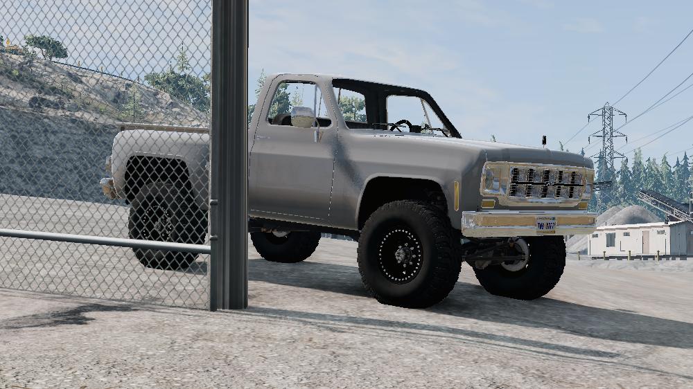 Мод GMC Sierra 1976 v1.0 (0.35.x) ДЛЯ BEAMNG.DRIVE