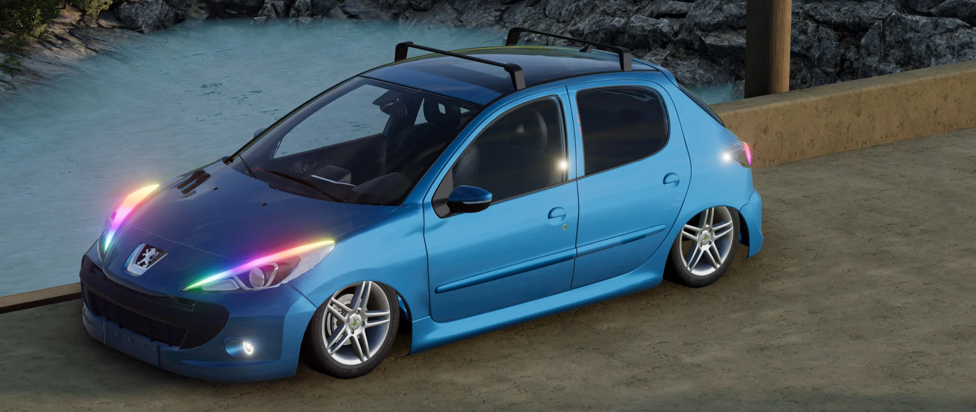 Мод Ikco Peugeot 207i (0.35.x) ДЛЯ BEAMNG.DRIVE