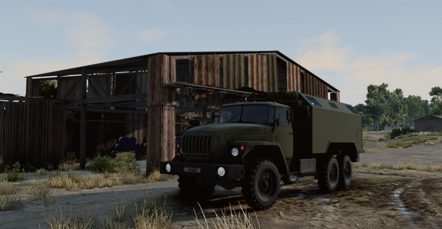 МОД URAL 4320-31 V 3.5 (0.35) ДЛЯ BEAMNG.DRIVE