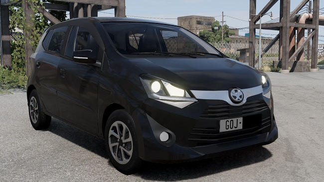 Мод Toyota Agya/Wigo/Daihatsu Ayla 2013-2022 v1.0.2 (0.35.x) ДЛЯ BEAMNG.DRIVE