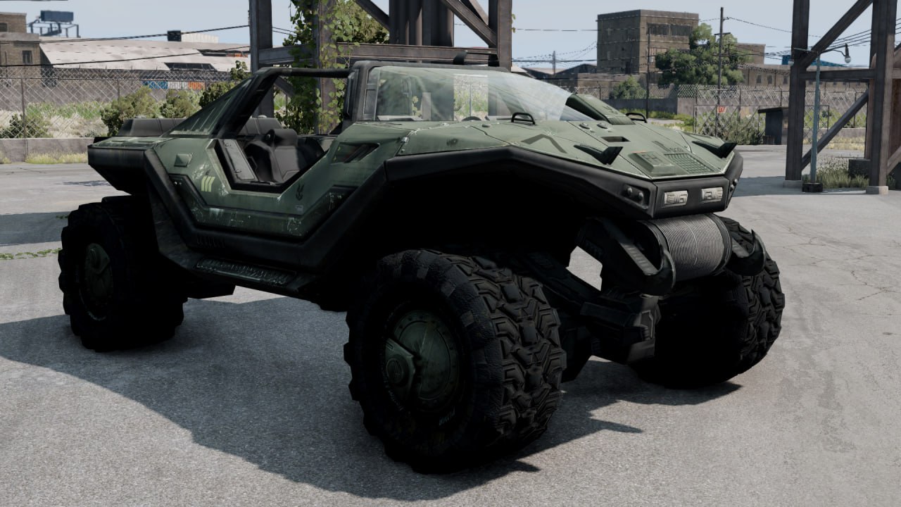 Мод UNSC Warthog v1.0 (0.35.x) ДЛЯ BEAMNG.DRIVE